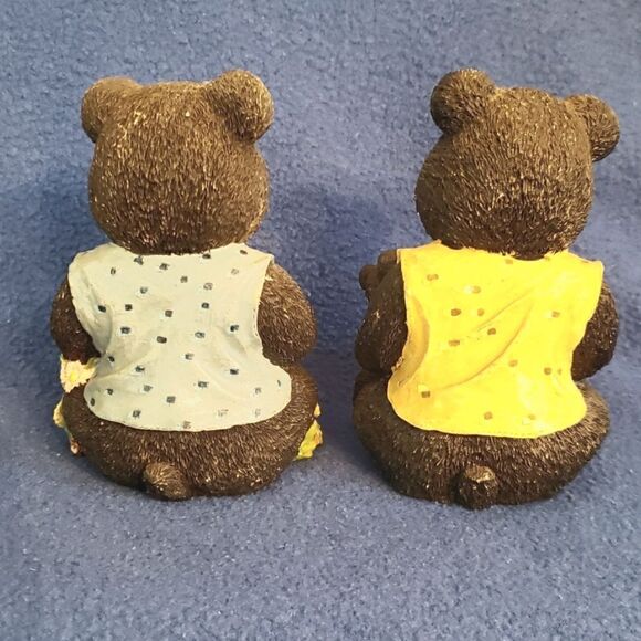 Vintage Bear Family Resin Figurines - Picture 5 of 8